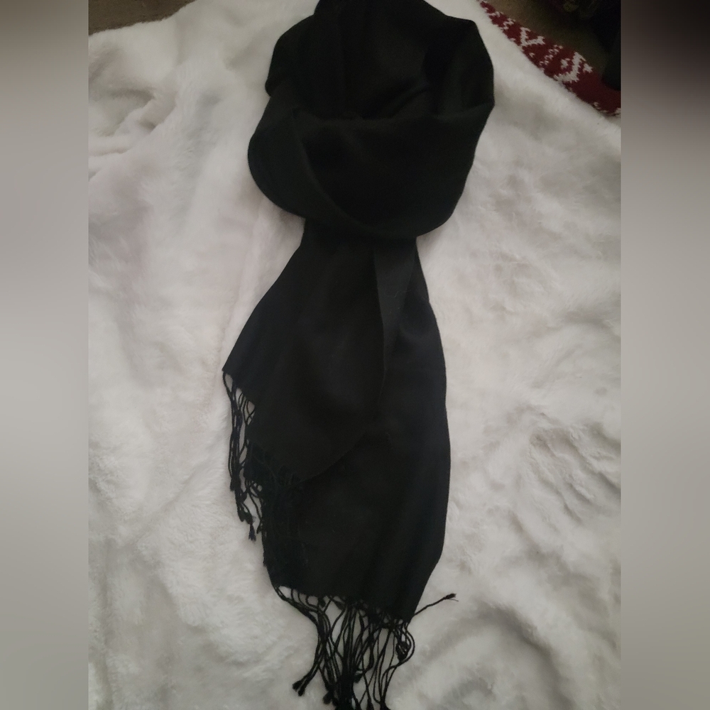 Pashmina Classic Black Scarf